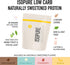 Isopure Whey Protein Isolate Powder, 25g Protein, Low Carb & Keto Friendly, Tahitian Vanilla