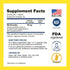 Fucoidan Supplement 65mg - 60 Capsules, Brown Seaweed Extract for Gut Health, Cardiovascular Health, Immune Support