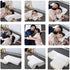 JACKGOLD Arched Cuddle Pillow,Couples Pillow with Slow Rebound and Breathable Memory Foam,Couple Cuddle Sleep for Anti