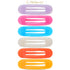 RC ROCHE ORNAMENT 6 Pcs Durable Plastic Hair Clips for Women, Large Jelly Candy Multicolor Jaw Claw Clamp