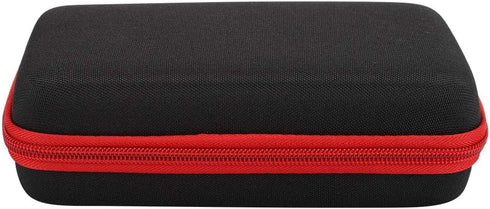 Nylon TPU Electric Shaver Storage Bag for Men Hair Shaving Tool, Organizer for QP2520/90/70 (Black Red)