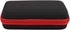 Nylon TPU Electric Shaver Storage Bag for Men Hair Shaving Tool, Organizer for QP2520/90/70 (Black Red)