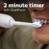 HX3411/04 1100 Philips Sonicare DailyClean Rechargeable Electric Power Toothbrush for Adults, White with Accessories
