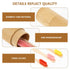 Healifty Bamboo Toothbrush Holder - Portable Wood Cover for Disposable Travel Toothbrushes, Rustic Organizer Kit