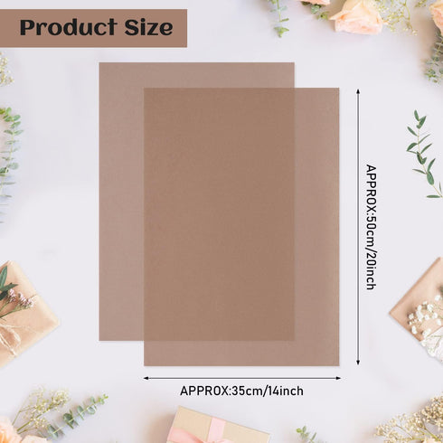 NEBURORA 120 Sheets Brown Tissue Paper 14 x 20 Inches Dark Brown Bulk Wrap Paper Sheets for Gift Bags Birthday