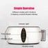 WOOLALA Abdomen Massage Belt with Heat, Therapy Heated Waist Belt Vibrating Back Massager Lower Back Wrap for Pain
