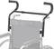 Wheelchair Handle Extender (500lbs Weight Capacity), Curved Handle/Ergonomic Design, Adjustable Wheel Chair