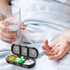 Meiliyizu 3 Weekly for Pill Organizer Times a Day for Pill Box with Portable Canvas Bag for Pill Container Medication