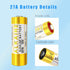 HoootCell A27 27A 12V 12 A27 5 Pack Battery, Alkaline Batteries Long-Lasting Volt Battery for Doorbells and Remotes