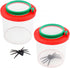 Smgda 2 Pieces Magnifying Insect Box, Insert Bug Viewer, Bug Magnifier Container, Critter Insect Cage Bug Jar, Bug