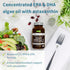 Pure & Essential Vegan Omega 3 & Astaxanthin, High Concentration EPA DHA Algae Oil, Non-GMO, Sustainable & Pure, 600mg DHA & EPA for Heart, Brain & Eyes, 60 Small Softgels