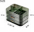 Stackable Makeup Organizer with Drawers, Skincare Cosmetic Storage for Bathroom, Vanity, Desk Countertop