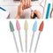 Nail Drill Bits Set, 5pcs Rubber Nail Drill Bits - Manicure Pedicure Tool for Processing and Polishing Nails
