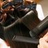 IKOCO Heat Proof Medium Glove Mitts - 2Pcs for Hair Styling with Flat Iron, Curling Wand, and Hot-Air Brushes
