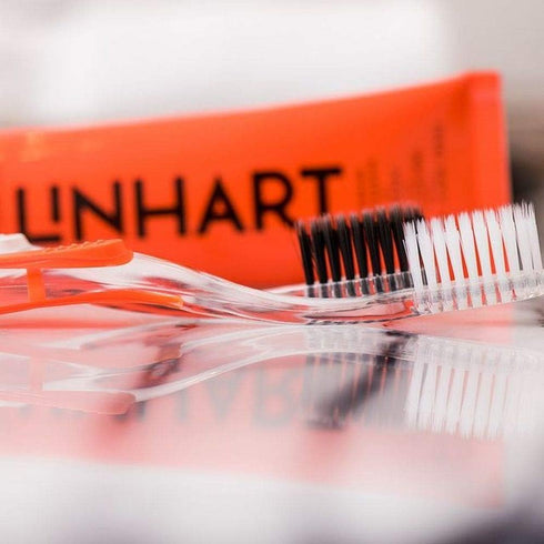 LINHART Extra Soft Toothbrush, Teeth Whitening with Multi Length Bristles, 4 Pack