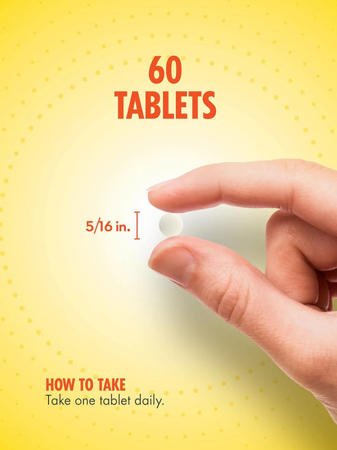 Selenium 200mcg - 60 Tablets, High Potency Formula, Vegetarian, Non-GMO, and Gluten Free Essential Mineral Supplement