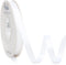 Ribbli Double Faced White Satin Ribbon,3/8” x Continuous 25 Yards,Fabric Ribbon use for Bows Bouquet,Gift Wrapping,Floral Arrangement by Ribbli