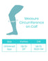 Vive Calf Brace - Adjustable Shin Splint Support for Lower Leg Compression and Pain Relief (Black)