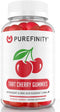 Tart Cherry Gummies for Uric Acid Flush, Joint Relief & Recovery, Non-GMO, Gluten Free, Vegan, 60 Count