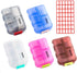 Pill Case (5 Pack) Portable Small Tablet Container Box with 10 Compartments for Travel, Pocket Organizer