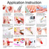 Nail Kit Set Professional Acrylic - 12 Glitter Acrylic Powder Kit with Nail Art Tips, Decoration, DIY Tools for