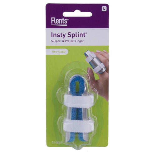 Flents Finger Splint, Large, Two Sided Insty Splint, Supports & Protects Injured Finger