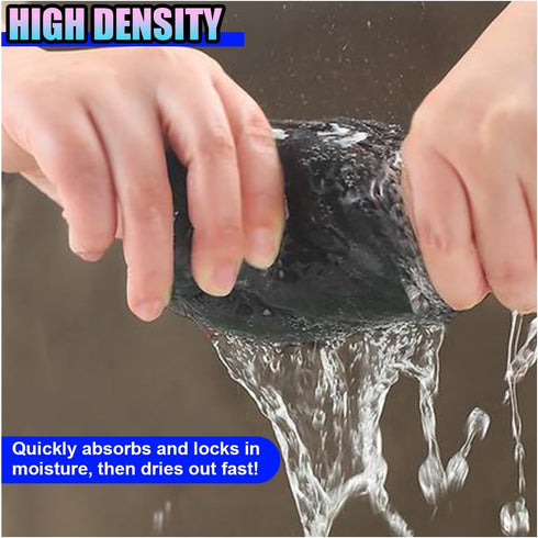 KPFILEH Kitchen(5PCS) Thickened Magic Car Cleaning Cloth, Non-Streak & Lint Reusable Automotive Window Cleaning Rag