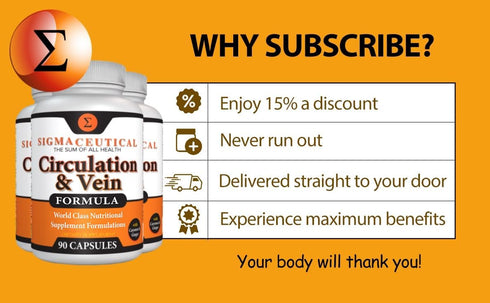 Varicose Veins Treatment for Legs - Diosmin Circulation Supplement, Healthy Leg Vein Support - 90 Capsules