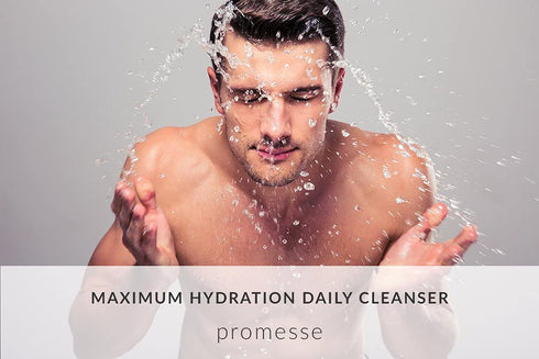 promesse Grapefruit-Scented Acne Control Facial Cleanser - Anti-Aging Exfoliating Wash with Glycolic & Salicylic Acid,