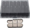 TOPPERFUN Portable Medicine Organizer Box 21 Compartments Weekly Pill Organizer Travel Compact Medicine