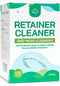 Retainer Cleaner & Denture Cleaning Tablets, Fresh Apple Flavor for Mouth Guard Cleaner (120 Count)