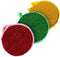 10 Pcs Round Shape Double Side Metallic Scrub Sponge, Dish Pad Cleaner Balls