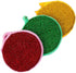 10 Pcs Round Shape Double Side Metallic Scrub Sponge, Dish Pad Cleaner Balls