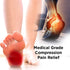 OrthoSleeve Orthotic Socks for Plantar Fasciitis, Relieves Heel and Arch Pain, Helps Prevent Discomfort