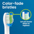Replacement Toothbrush Heads 10 Pack for Bitvae Daily D2 Rechargeable Toothbrush, White Refills