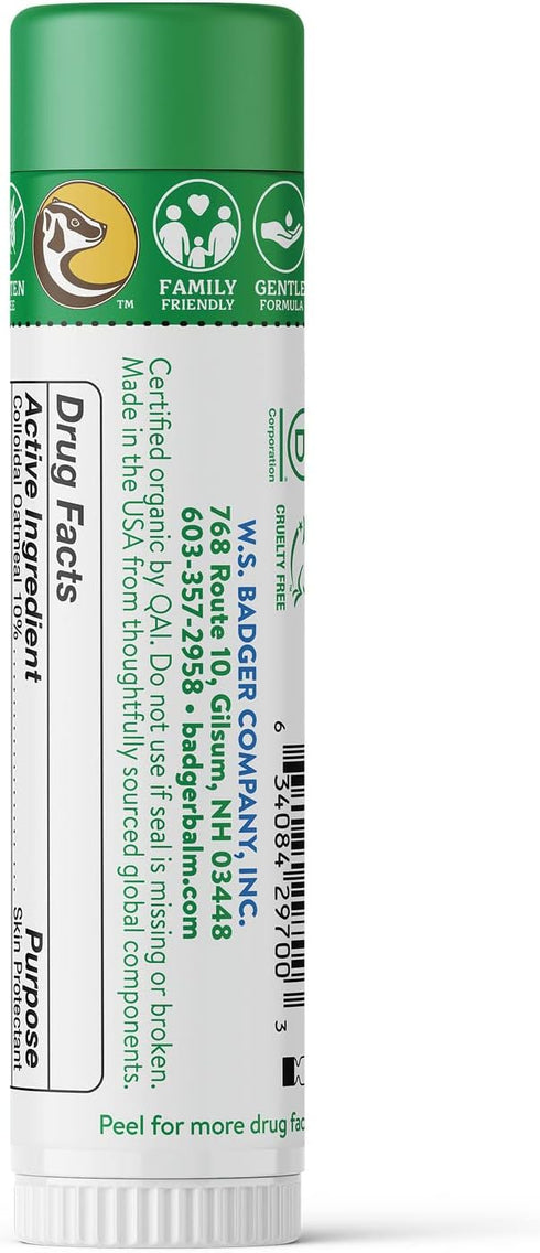 Badger Mosquito Bite Itch Relief - Organic Afterbite Treatment, Anti Itch Cream, Bug Bite Relief, Travel Stick, 0.6 oz