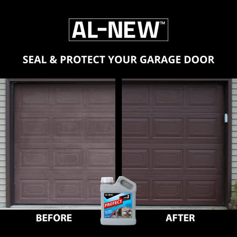 AL-NEW Step 2 Protect, Restoration Solution for Outdoor Furniture, Garage Doors, Window Frames, 16 Ounce