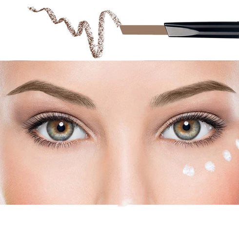 Soft Eyebrow Pencil in Blonde - Waterproof, Smooth, Natural, Cruelty Free (Light Brown #4)