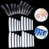 Yimart 100pcs Extra Long Curve Nail Tip, White/Clear/Natural, UV Gel French Acrylic False Nail Art