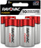 Rayovac Fusion D Batteries, Alkaline, 4 Pack, Great for High Drain Devices
