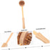 Hammer Bamboo Massage Handheld Wood Massager for Neck Shoulder Back Acupoint Therapy with Ergonomic Handle for Muscle
