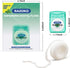 RAZOKO Expanding Coconut Oil Dental Floss, Mint Flavor, Suitable for Wide Spaces (55 Yards, 4 Count)