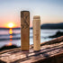 Bamboo Screwable Toothbrush, Two-Piece Design, Soft BPA-Free Bristles & Portable Case, Eco-Friendly for Travel & Daily