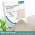 Pads,4'' 4'' 5 Packs Dimora Upgrade Silver Calcium Alginate Wound Dressing -Antibacterial Non Stick Gauze, Highly