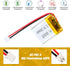 3.7V 200mAh 602025 Lipo Battery Pack, Rechargeable Lithium Polymer with PH2.0mm JST Connector