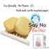 VERT Natural Shampoo Bar for Treated Dry Damaged Hair, 2 Pieces Solid Shampoo Soap, 4.2oz