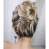 Unicra Bride Silver Wedding Hair Comb Rhinestone Bridal Headpiece Sparkly Crystal Hair Accessorie for Women and Girls (A-Silver)