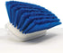 Medium Boat Deck Brush, Heavy Duty Marine Deck Brush, 8" Bristle Cleaning Head with Bumper, 3/4" Thread for Handle