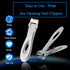 Nail Clippers for Thick Nails, Pretty Diva Oversized Stainless Steel Heavy Duty Toenail Clippers for Seniors