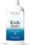 Best Nest Wellness Kids Liquid Multivitamin, Vegan, Gluten-Free, Tropical Flavor, 16oz with Brain Support